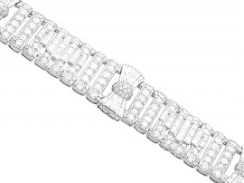Luxury Art Deco Diamond Bracelet