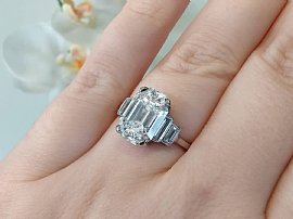 Rare Antique Diamond Ring 