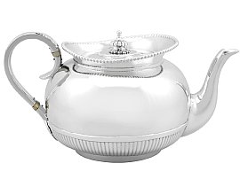 Victorian Sterling Silver Bachelor Teapot; C8583