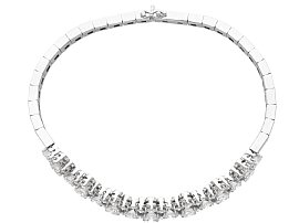 18k White Gold Diamond Bracelet 