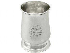 Sterling Silver Half Pint Mug 