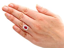 Vintage Ruby Ring