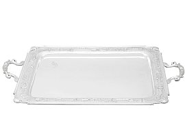 Silver Tray For Sale