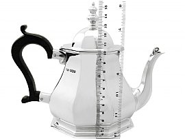 Queen Anne Teapot Size