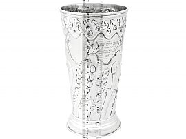 Sterling Silver Vase