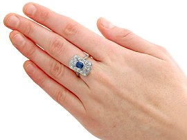 1920s Sapphire Ring UK