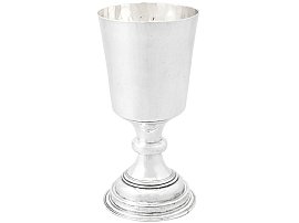 Sterling Silver Chalice - Antique Charles I
