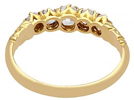 Old Cut Diamond Ring in Gold