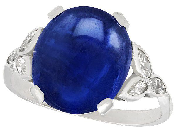 Antique Burmese Sapphire Ring