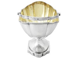 Georgian Sugar Basket in Sterling Silver