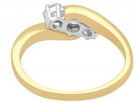 0.46 Carat Diamond Three Stone Ring