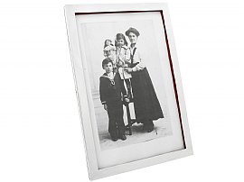 Large Silver Photo Frame