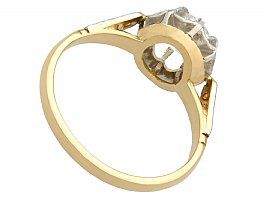 0.58 carat diamond engagement ring