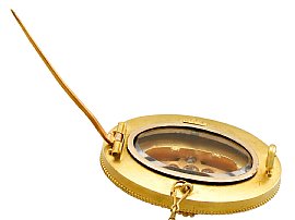 Victorian Gold Locket / Brooch Hallmark