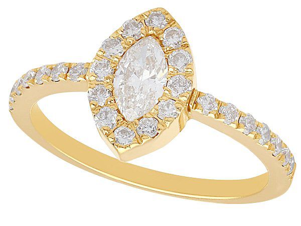 Marquise Cut Diamond Ring 