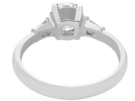 Art Deco Style Solitaire Ring 