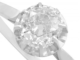 1.70 carat Diamond Solitaire Ring