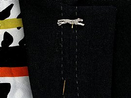 Wearing Image for Horse Pin Brooch