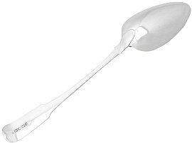 Irish Silver Gravy Straining Spoon