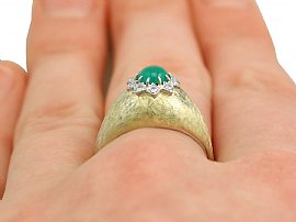 Yellow Gold & Emerald Ring
