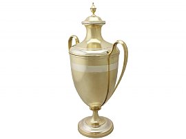 Victorian Silver Cup and Lid for Sale
