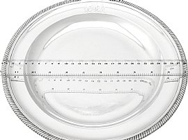 Sterling Silver Dishes Ruler