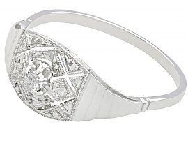 Diamond Dress Ring in 18Carat White Gold
