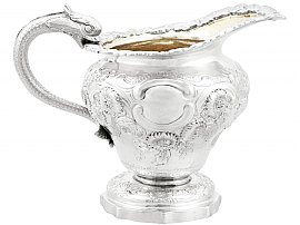 Sterling Silver Cream Jug - Antique William IV (1831)