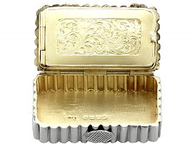 Vesta Box in Silver and Enamel