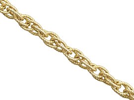 Singapore Rope Chain Gold
