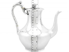 Sterling Silver Coffee Pot Size 