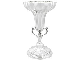 Sterling Silver Presentation Cup / Vase by Viner's Ltd - Antique Edward VIII (1936); A9003
