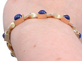 Basaltic Sapphire Bracelet