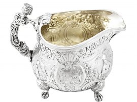 Sterling Silver Cream Jug - Antique George III (1815)