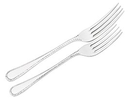 Feather Edge Silver Cutlery Set
