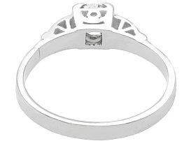 0.36 Round Brilliant Cut Engagement Ring