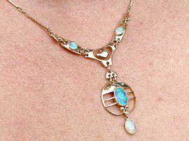Murrle Bennett Necklace with Opals