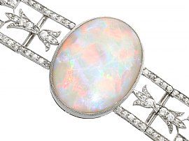 Antique opal and diamond bracelet UK