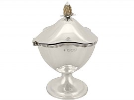 Victorian Sterling Silver Tea Caddy 