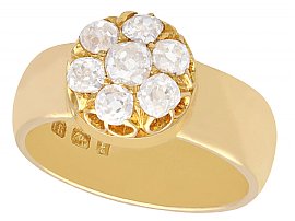 Diamond Dress Ring Gold