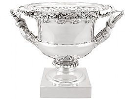 Silver Warwick Vase