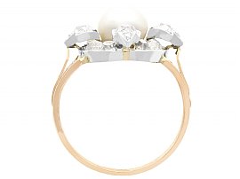 19th Century Pearl Ring Set