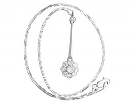 1900s Diamond Pendant Chain