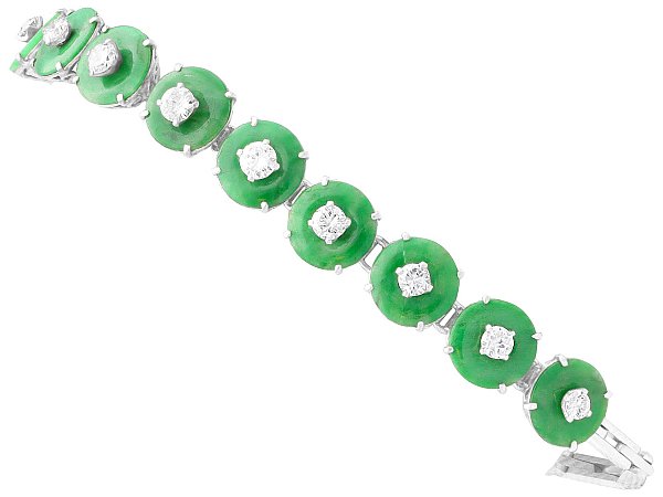 Antique Jade Bracelet For Sale