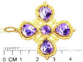 Amethyst Cross Jewellery