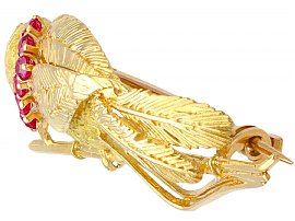 Vintage Gold Bird Brooch UK