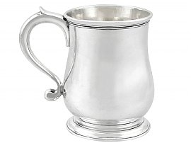 Sterling Silver Lady's Mug - Antique Georgian (1728)
