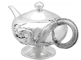 Chinese Silver Teapot