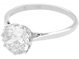 1.86 Carat Diamond Ring  