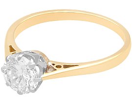 Vintage 1.12 Carat Diamond Ring 